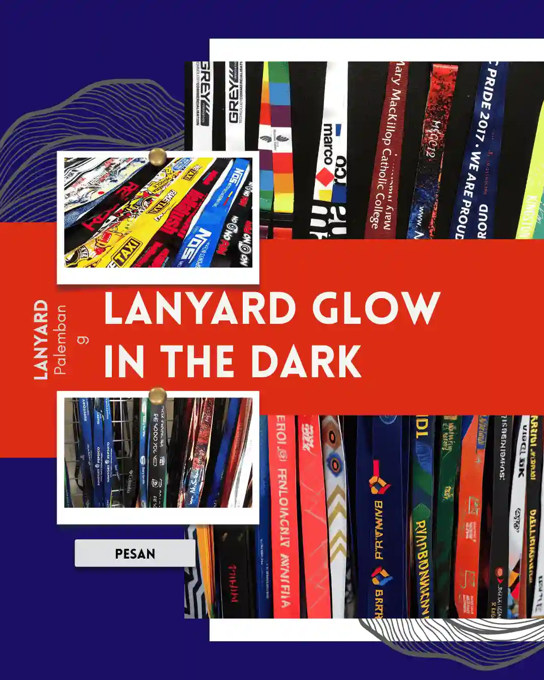 Tali Lanyard Glow in the Dark